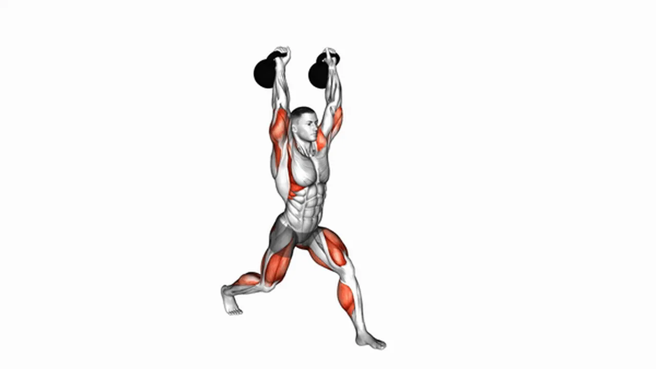 How to do the kettlebell double jerk? Image