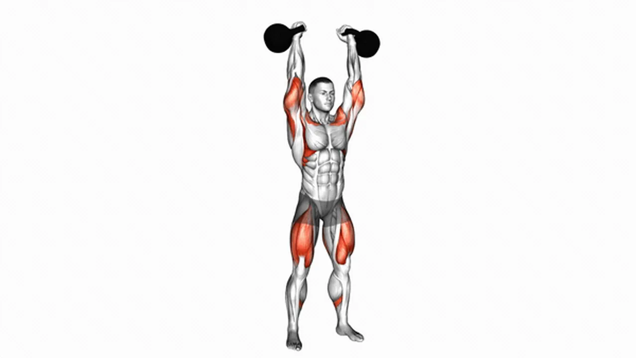 Alternatives to the Kettlebell Double Push Press Image