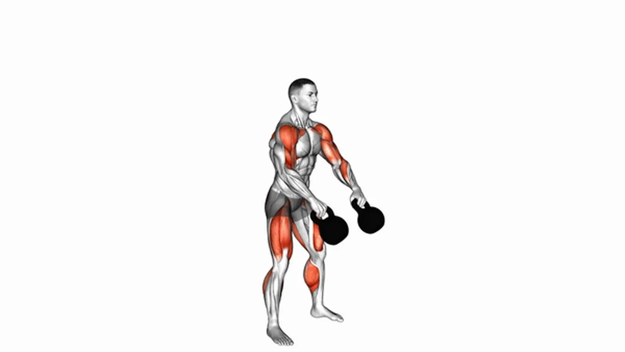 How to perform the Kettlebell Double Snatch? Image