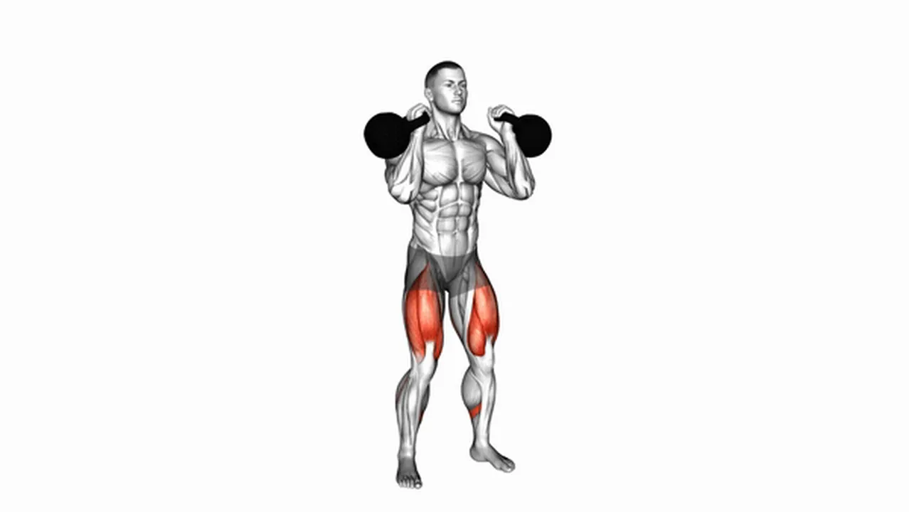 What are the benefits of kettlebell front squats? Image