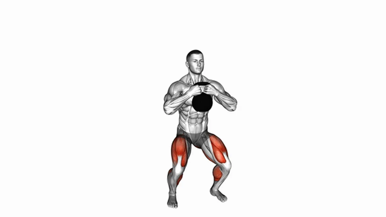 How to do kettlebell goblet squats? Image