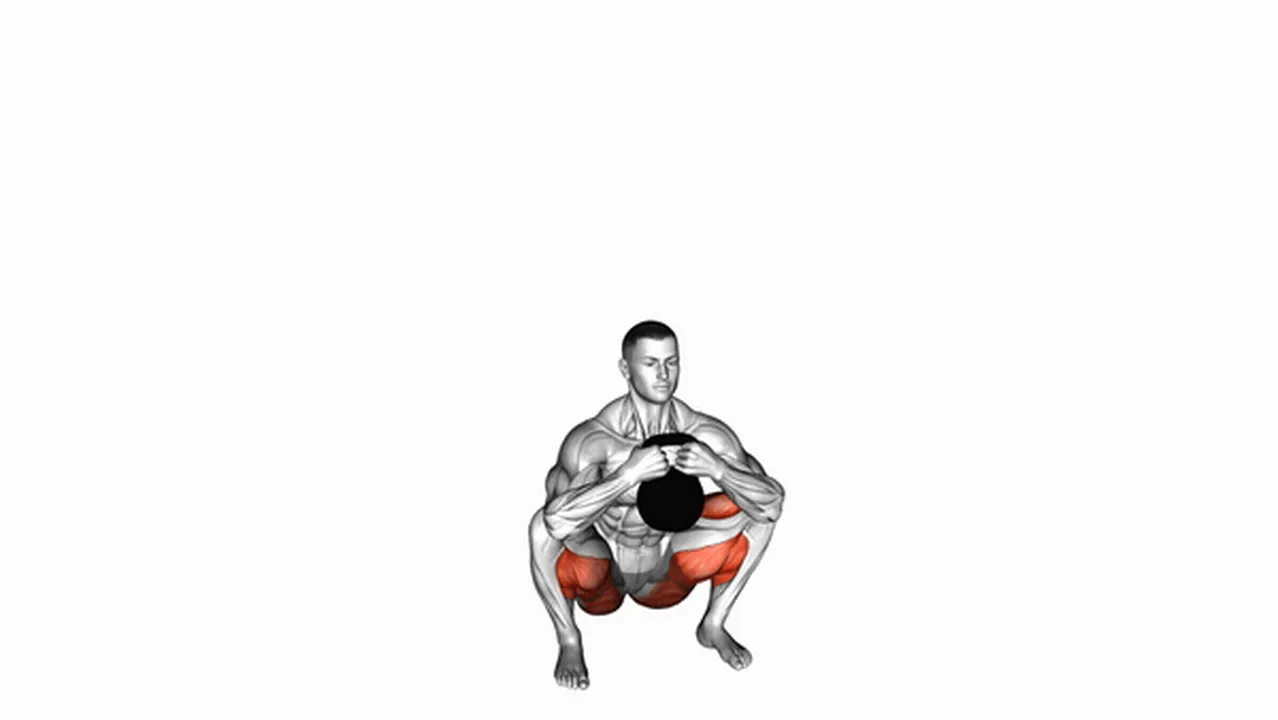 Common kettlebell goblet squat variations Image