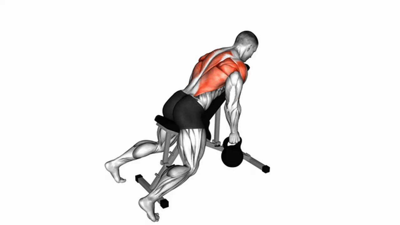 Common mistakes during Kettlebell Hammer Grip Incline Bench Two Arm Rows Image