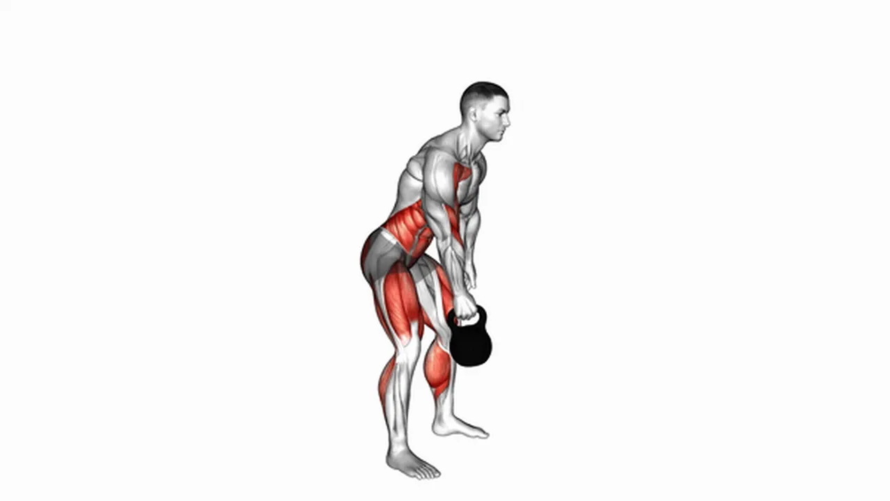 Common kettlebell hang clean variations Image