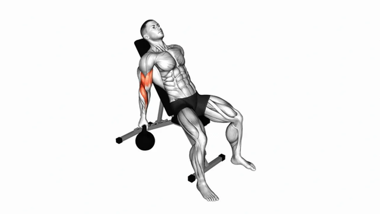 What are the benefits of Kettlebell Incline Alternate Curls? Image