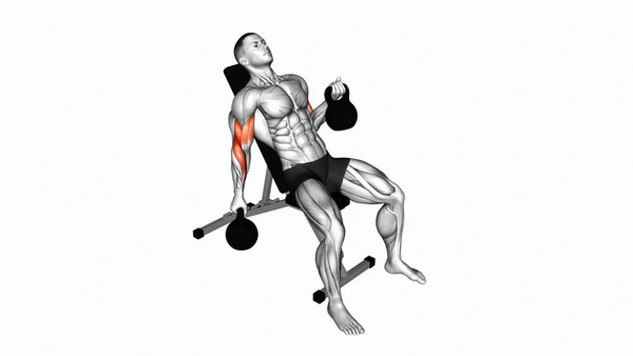 Common mistakes during Kettlebell Incline Alternate Curls Image