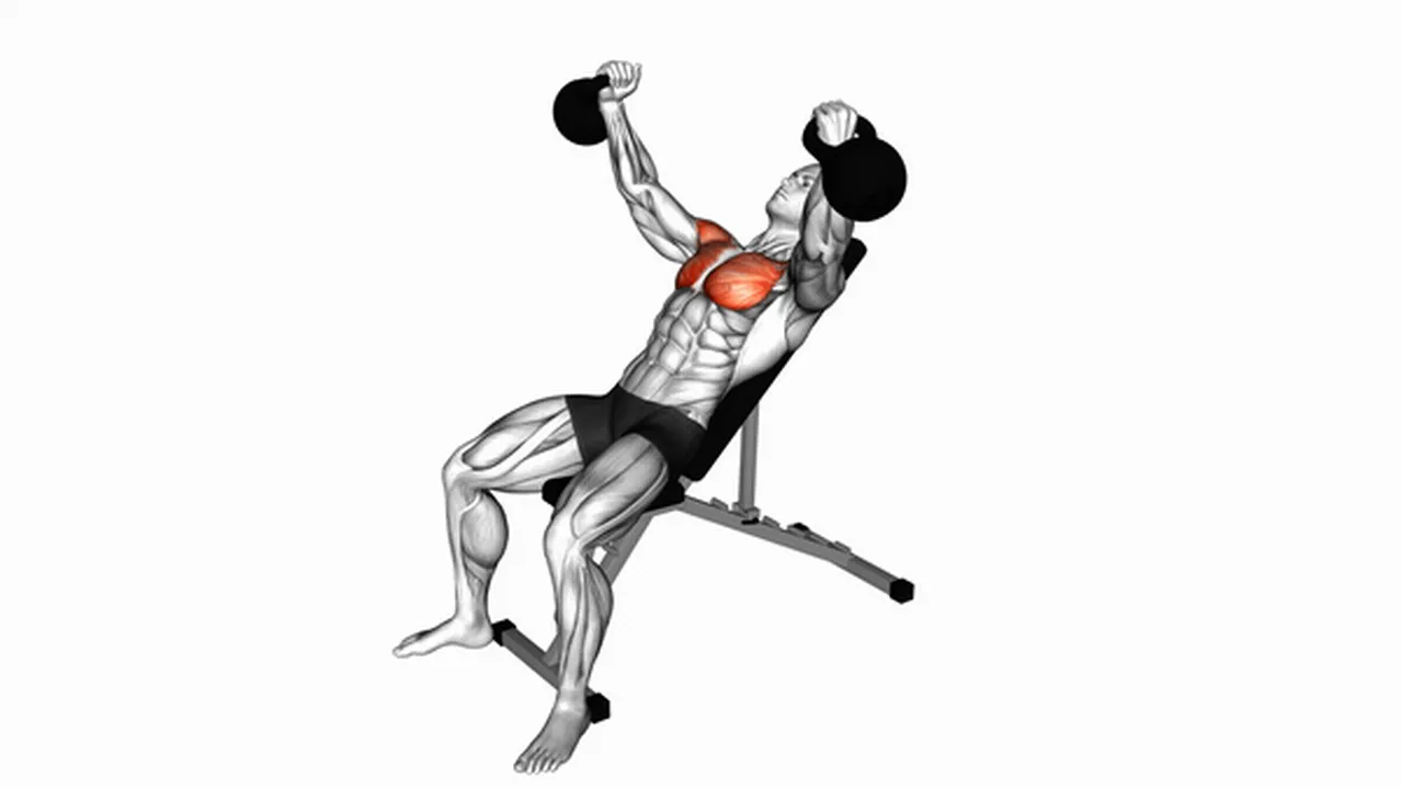 What are the benefits of kettlebell incline fly? Image