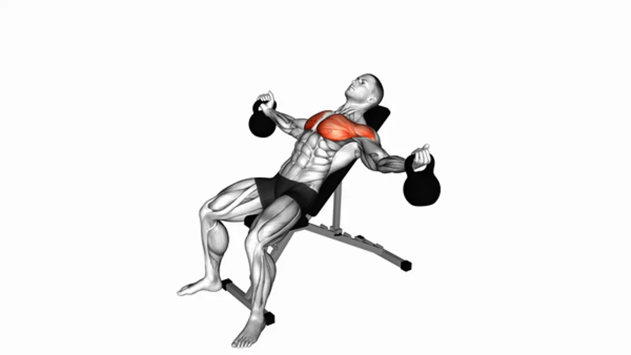 Kettlebell Incline Fly