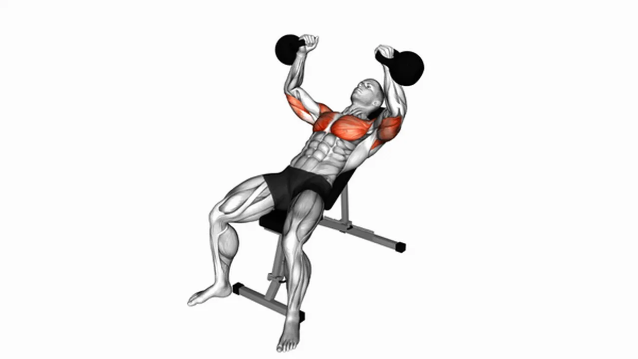 Variations of the Kettlebell Incline Hammer Press Image