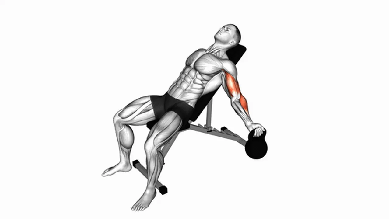 What are the benefits of kettlebell incline inner biceps curls? Image