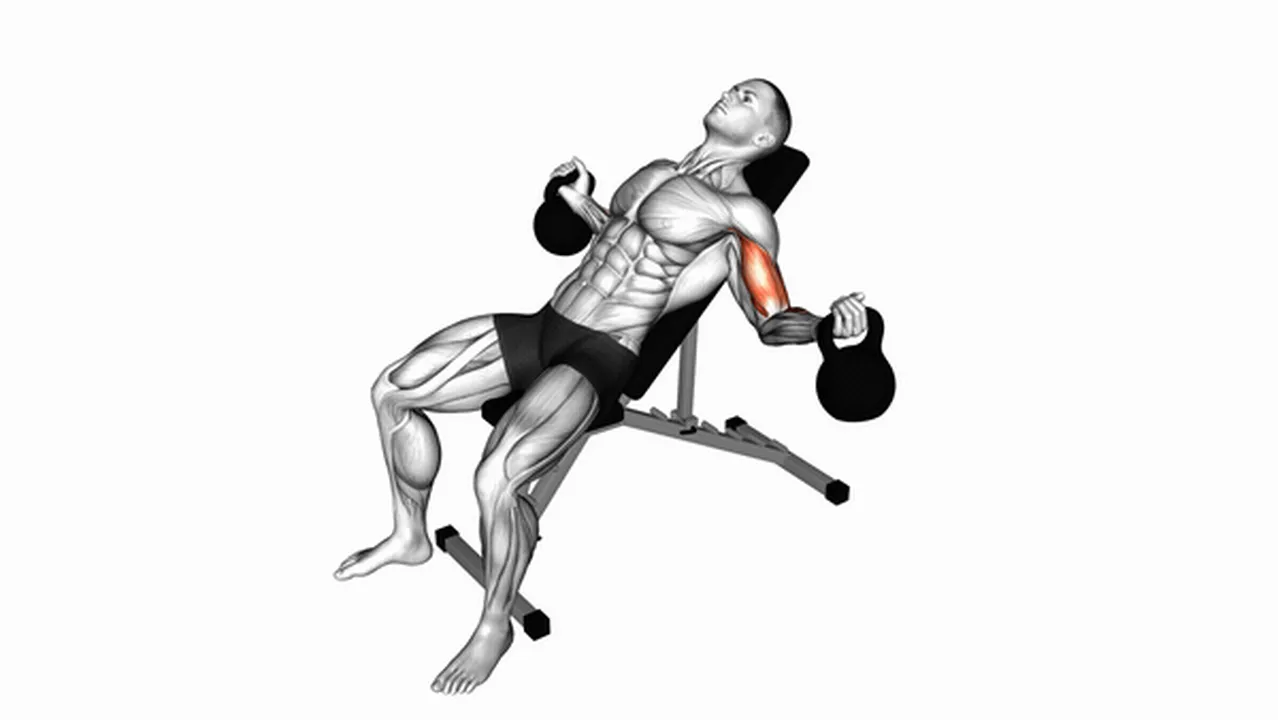 Common mistakes during kettlebell incline inner biceps curls Image