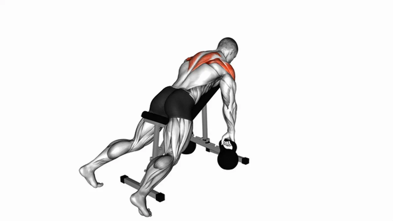 What are the benefits of kettlebell incline rows? Image