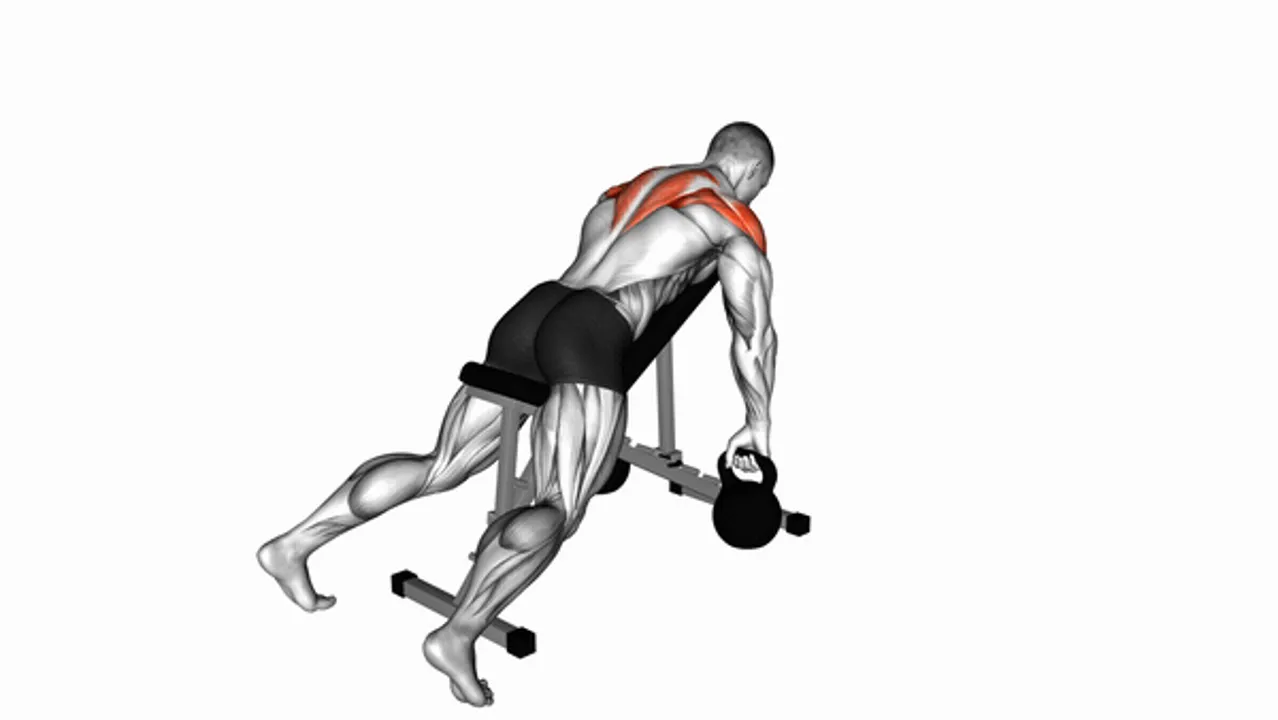 Kettlebell Incline Row