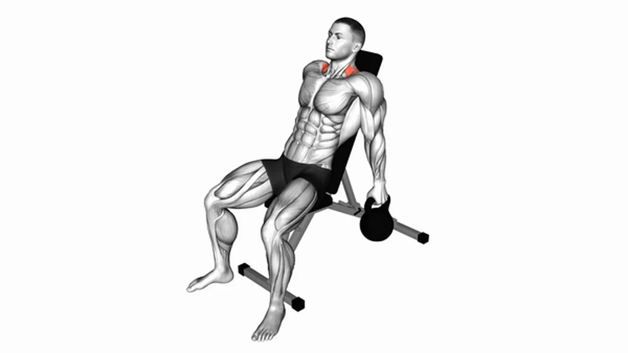 How to do kettlebell incline shrugs? Image