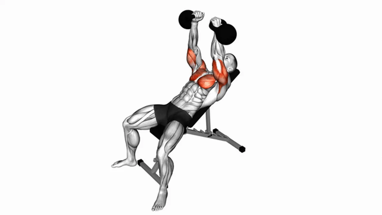 Common Kettlebell Incline Twist Press variations Image