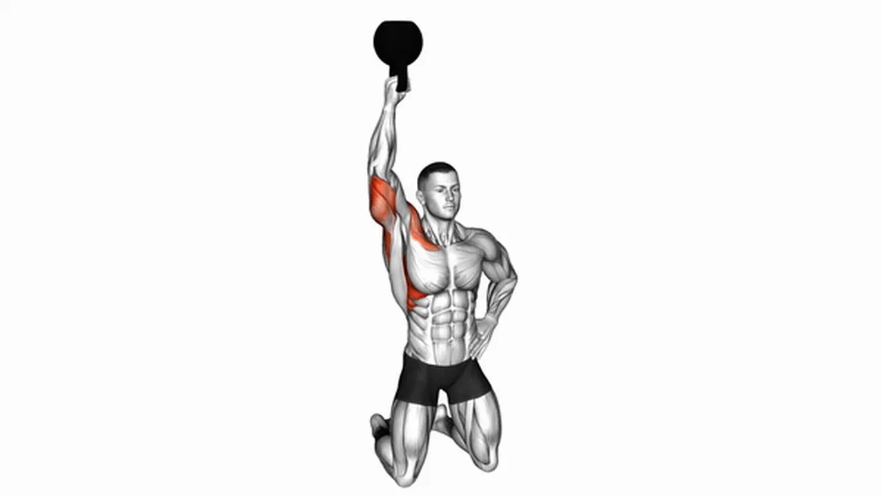 What are the benefits of Kettlebell Kneeling One-Arm Bottoms Up Press? Image