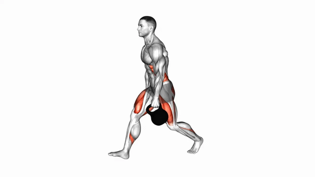 How to do Kettlebell Lunge Pass Through? Image