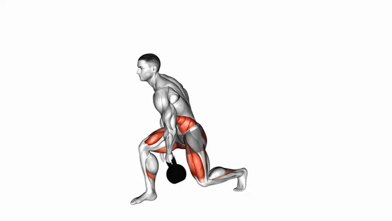 Common Kettlebell Lunge Pass Through variations Image