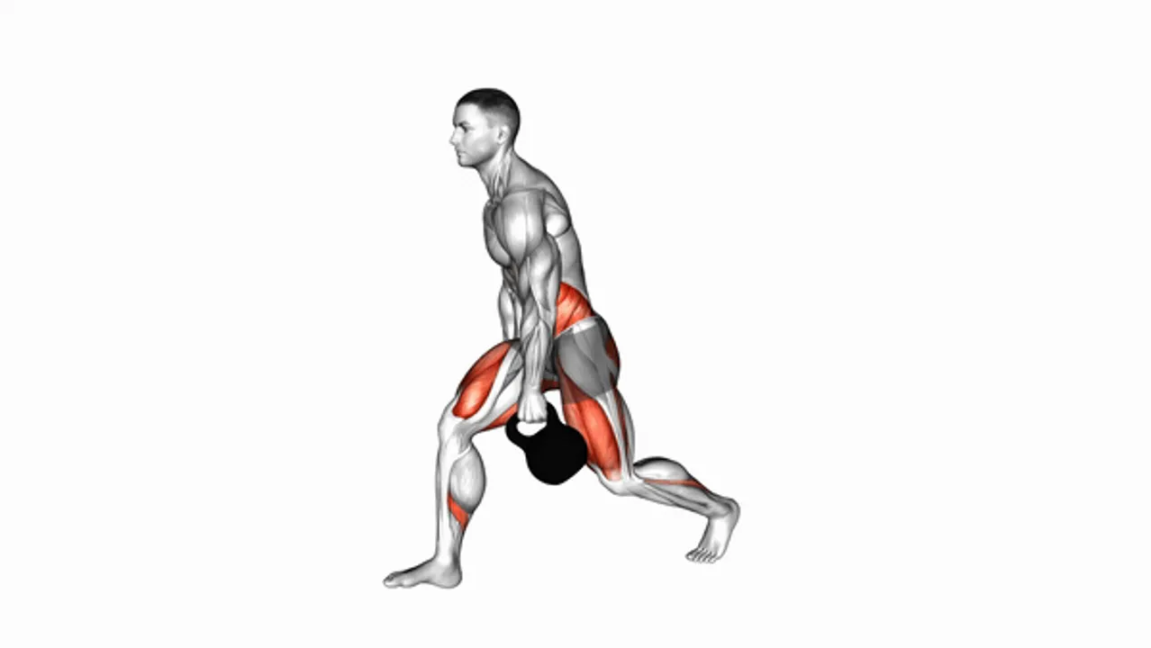 Kettlebell Lunge Pass Through