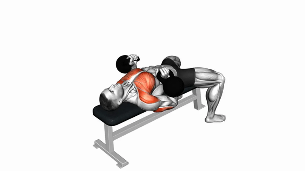 What are the benefits of the Kettlebell Neutral Grip Bench Press? Image