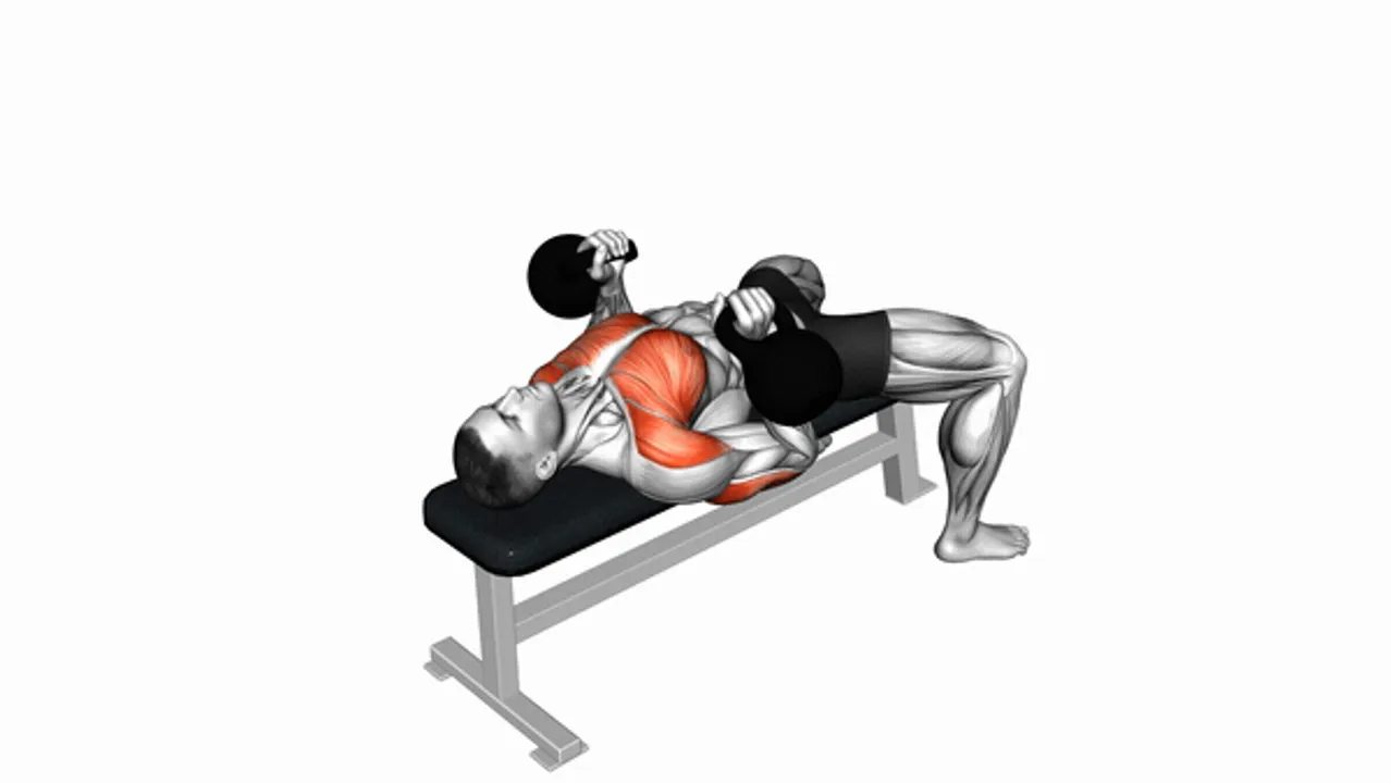 Kettlebell Neutral Grip Bench Press