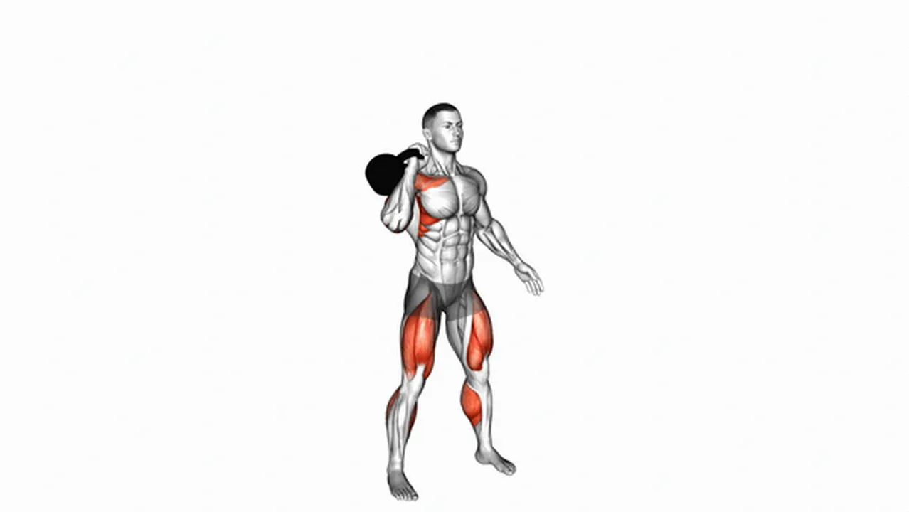 What are the benefits of the Kettlebell One-Arm Clean and Jerk? Image