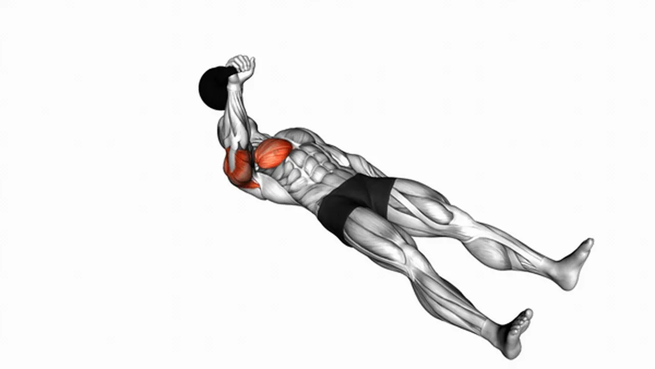 Common kettlebell one-arm floor press variations Image