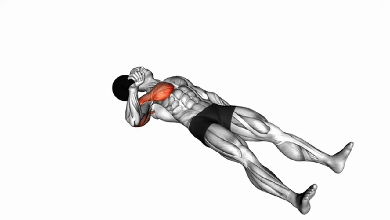 Kettlebell One-Arm Floor Press