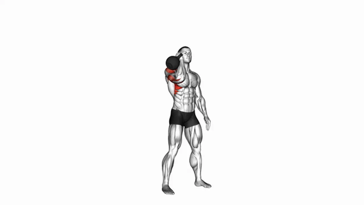 How to do Kettlebell One-Arm Military Press to the Side? Image