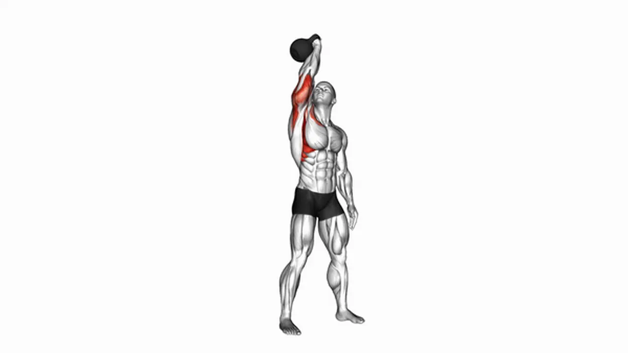 Common mistakes during Kettlebell One-Arm Military Press to the Side Image