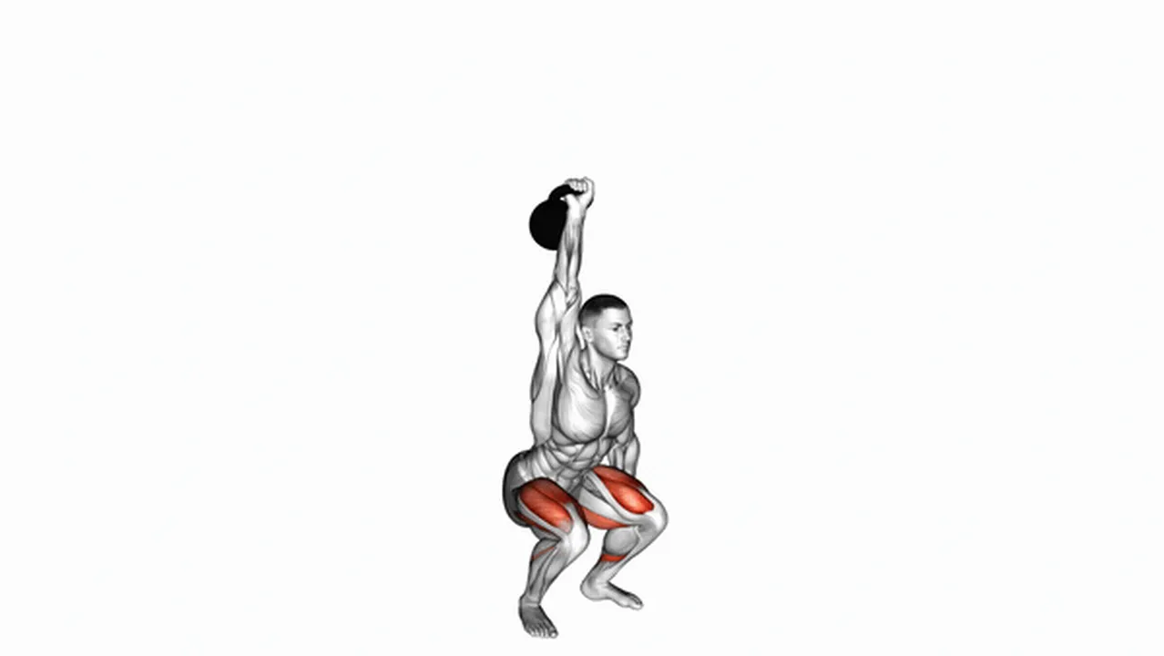 What are the benefits of kettlebell one arm overhead squats? Image