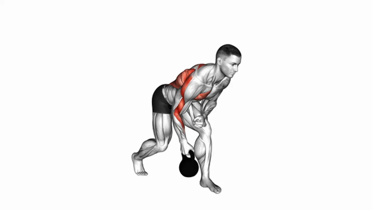 Kettlebell One-Arm Row