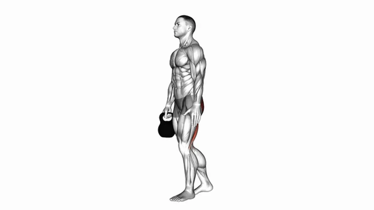 Common kettlebell one-legged deadlift variations Image