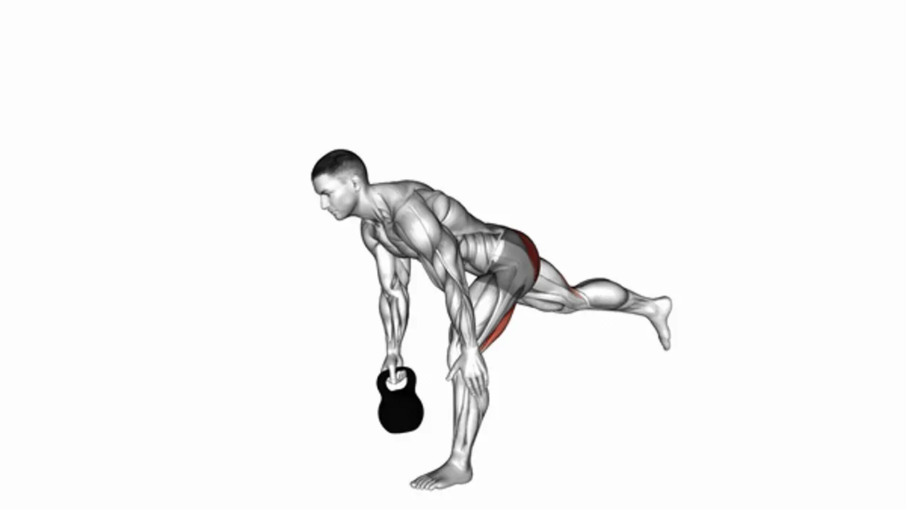 Kettlebell One-Legged Deadlift