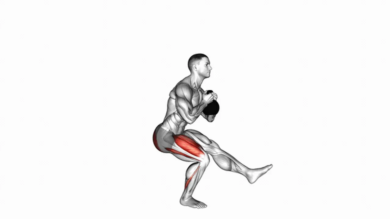 Common kettlebell pistol squat variations Image