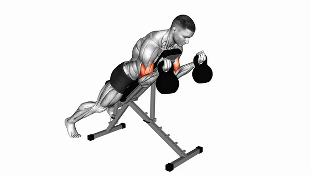 What are the benefits of Kettlebell Prone Incline Curls? Image