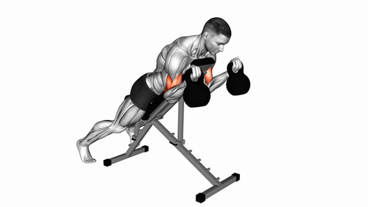 Alternatives to Kettlebell Prone Incline Curls Image