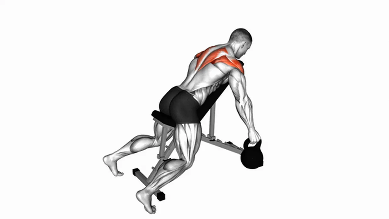 What are the benefits of kettlebell prone rear delt swings? Image