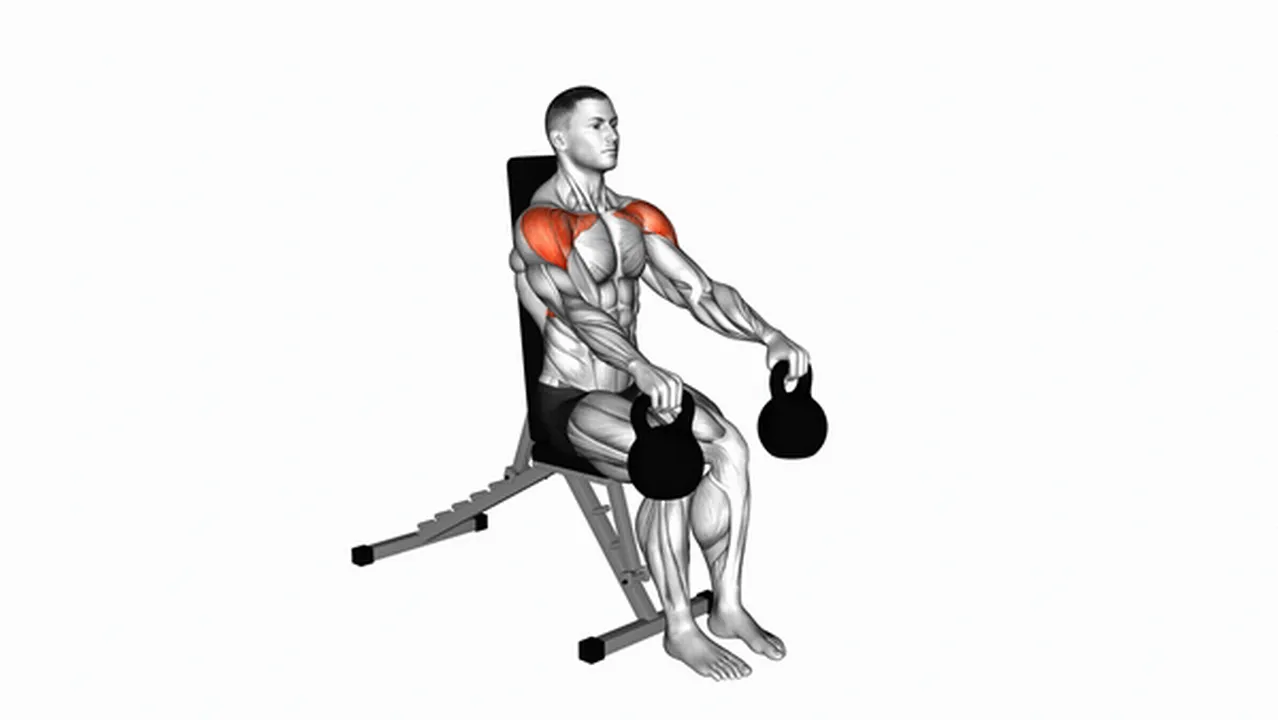 What are the benefits of Kettlebell Seated Front Raises? Image