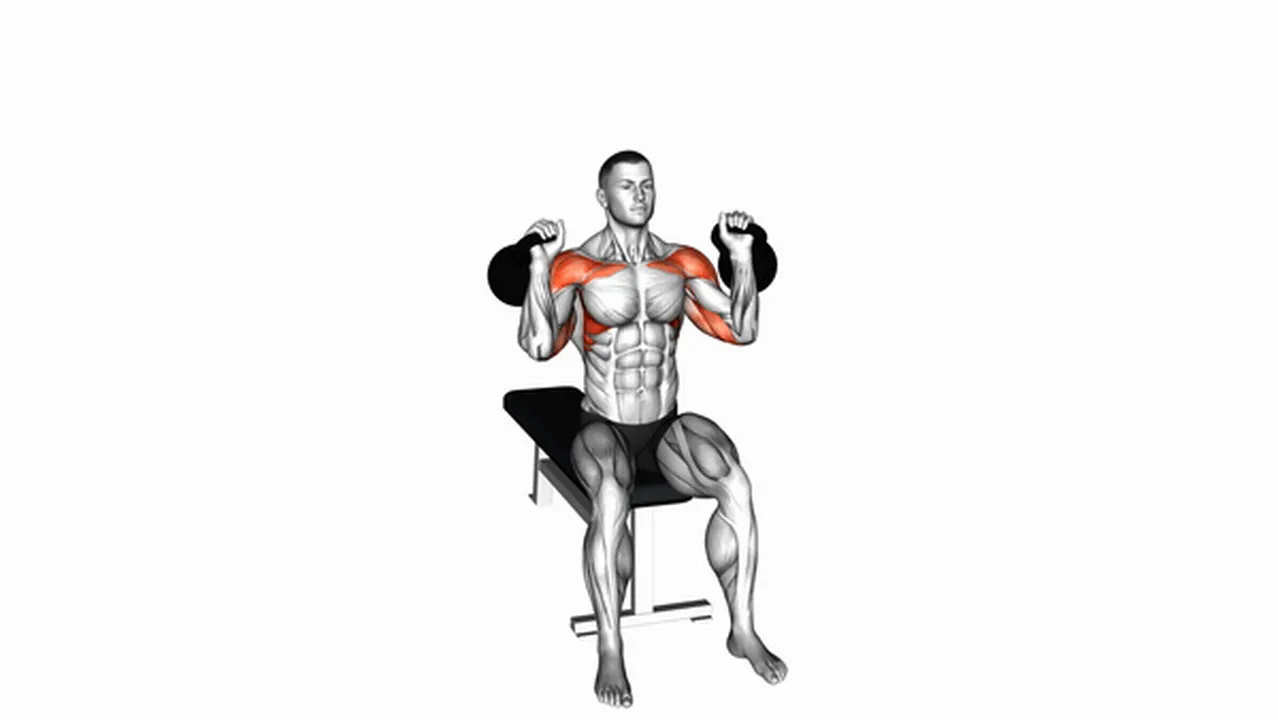 Alternatives to Kettlebell Seated Two-Arm Military Press Image