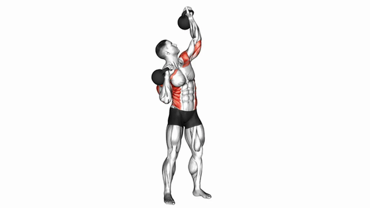 Common Kettlebell Seesaw Press variations Image