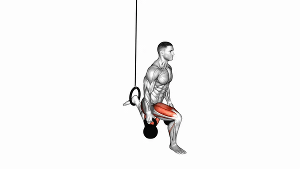 Common kettlebell single leg split squat variations Image