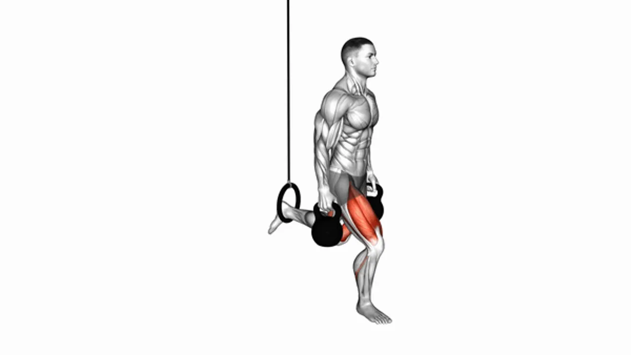 Kettlebell Single Leg Split Squat