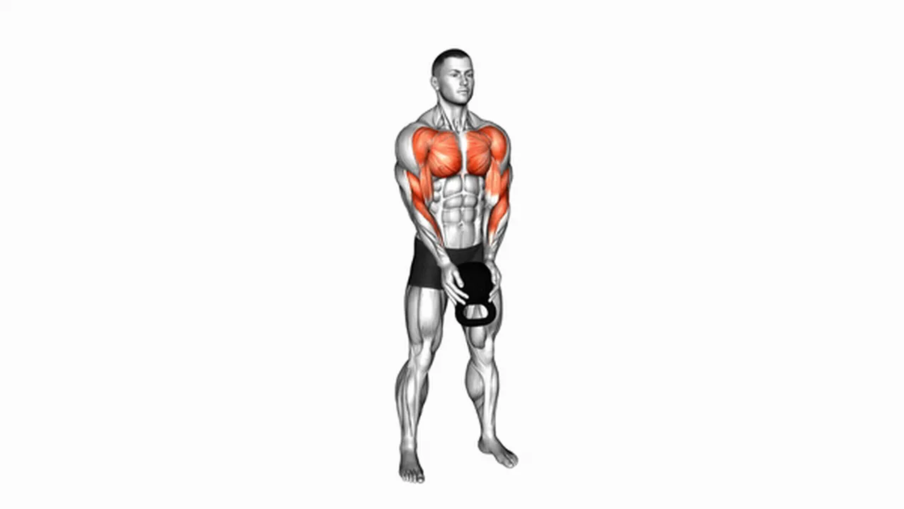 What are the benefits of Kettlebell Standing Crush Curls? Image