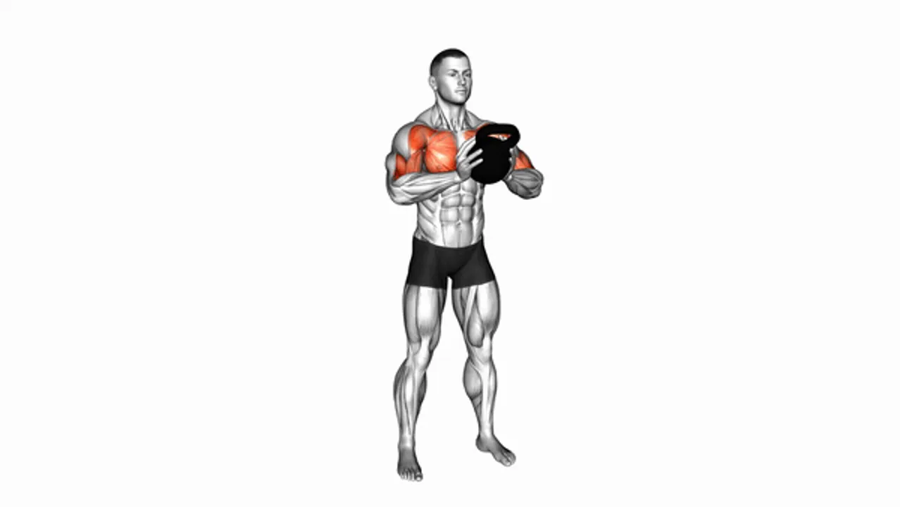 Kettlebell Standing Crush Curl