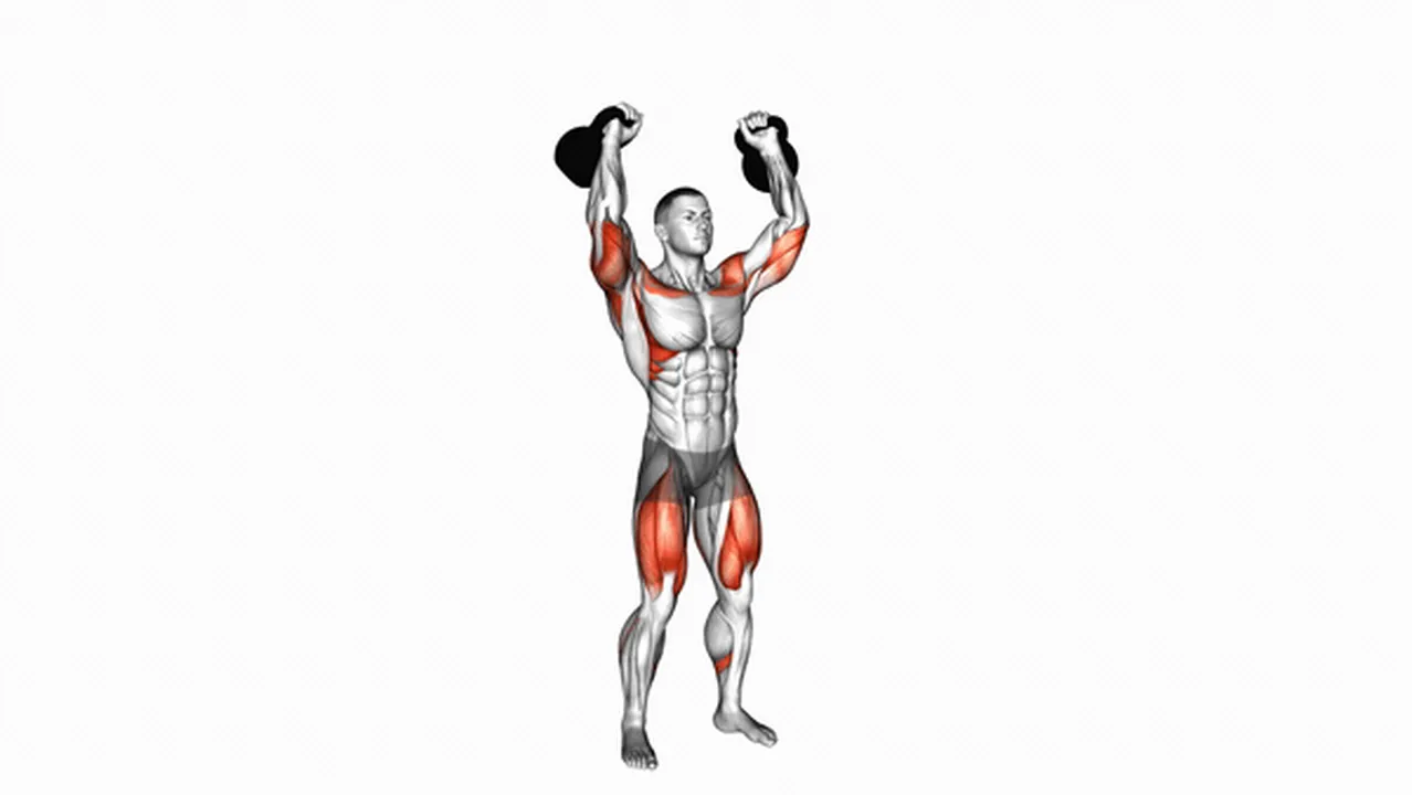 How to do kettlebell thrusters? Image