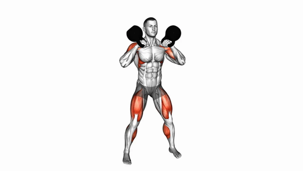 Common variations of Kettlebell Two Arm Cleans Image