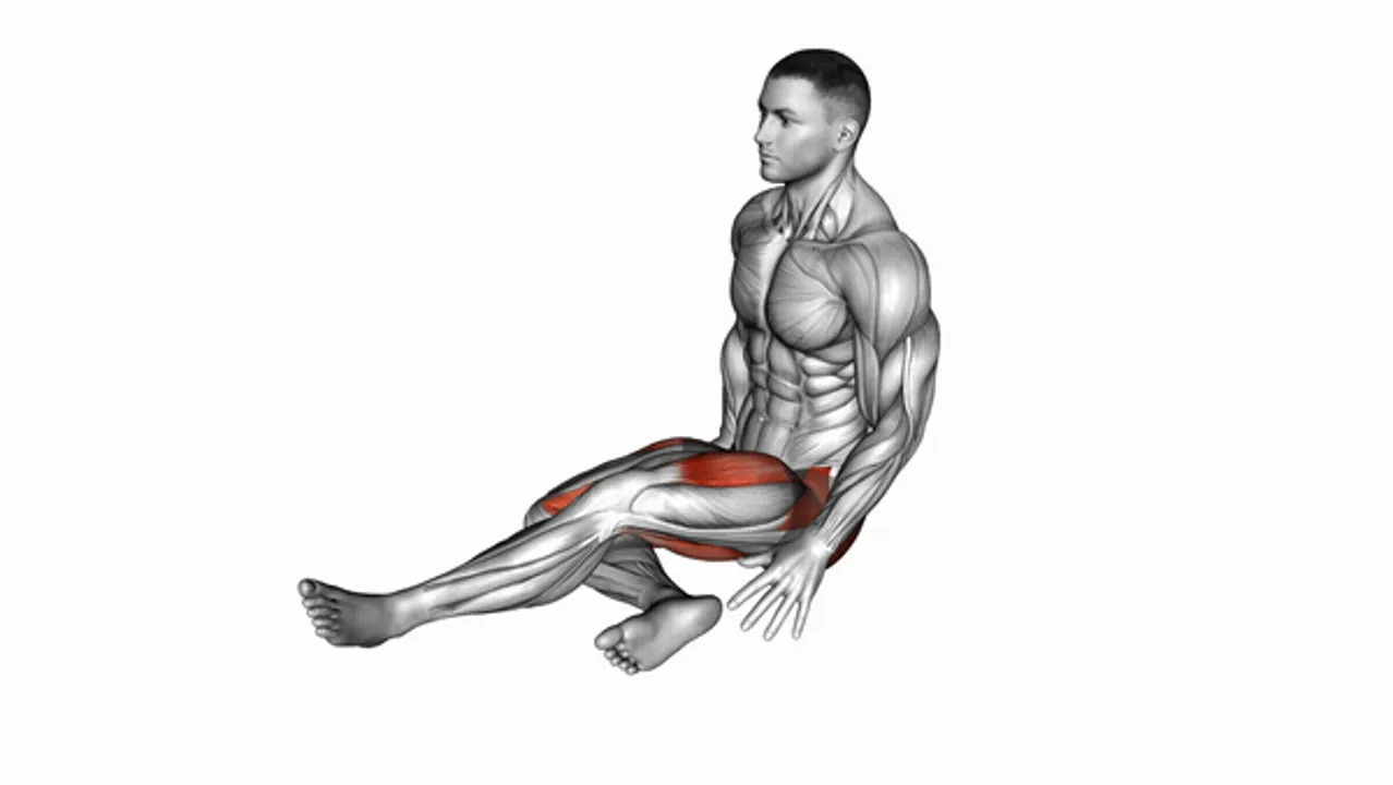 Knee Hug Glute Stretch