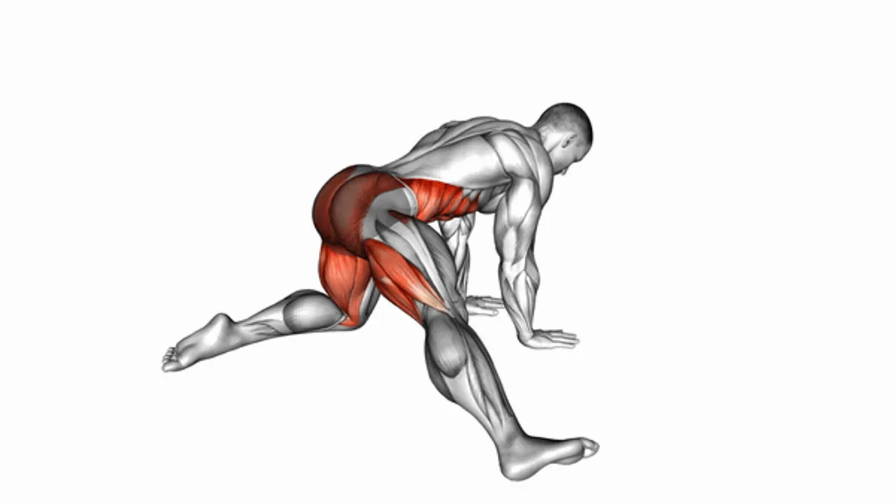 Kneeling Adductor Backward Stretch