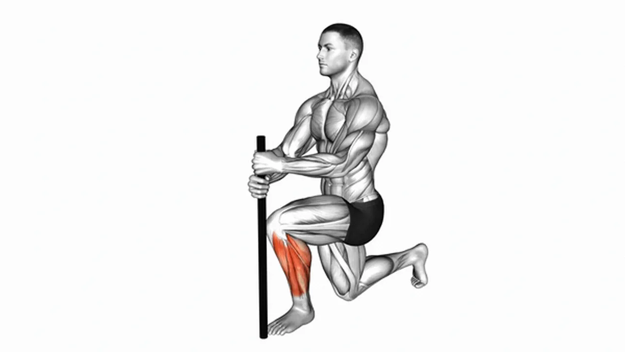 What are the benefits of kneeling ankle stretches? Image